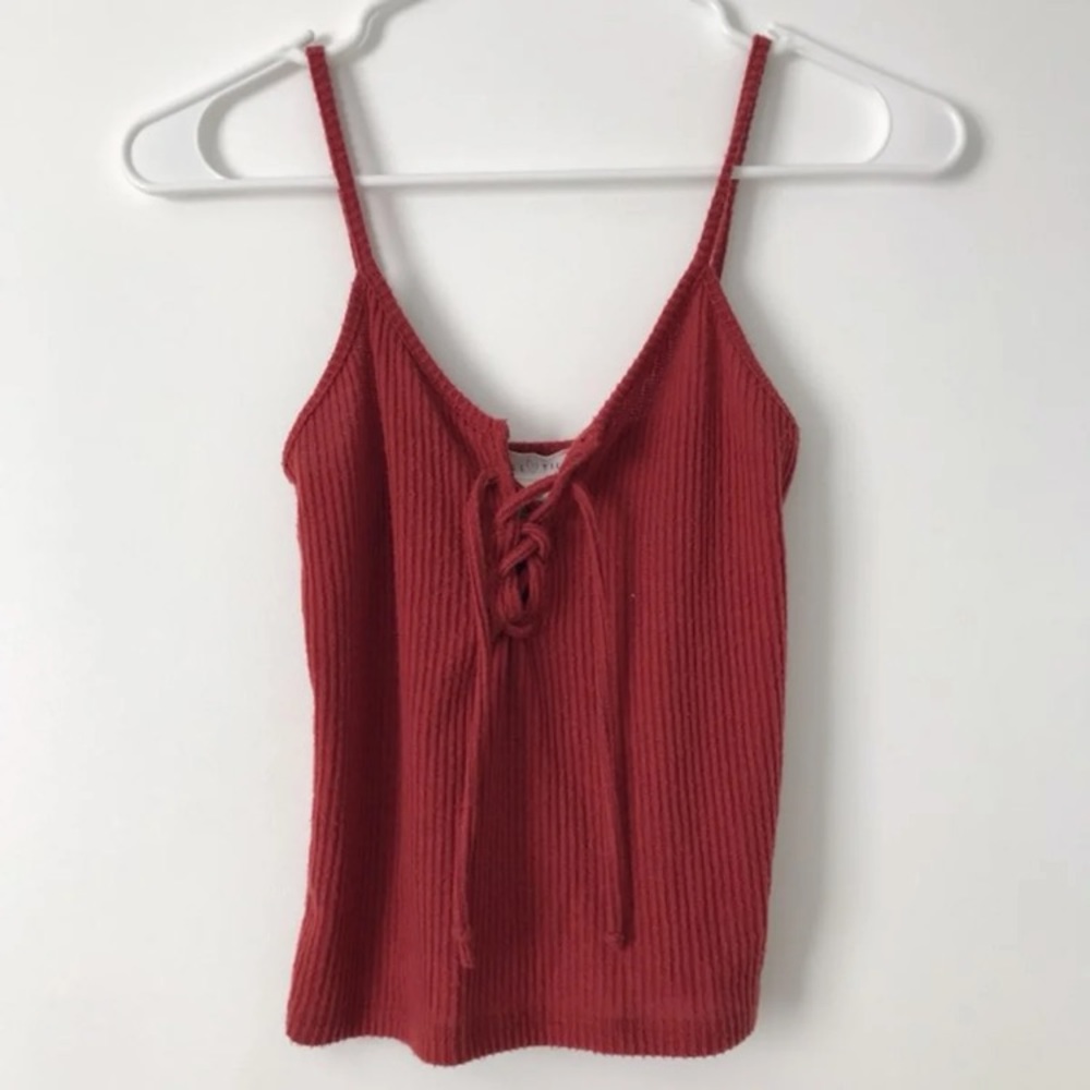 Red Crop Top
